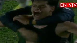 Sobre el final: gol de David Fleitas para el 3-1 de Nacional vs. Huancayo [VIDEO]
