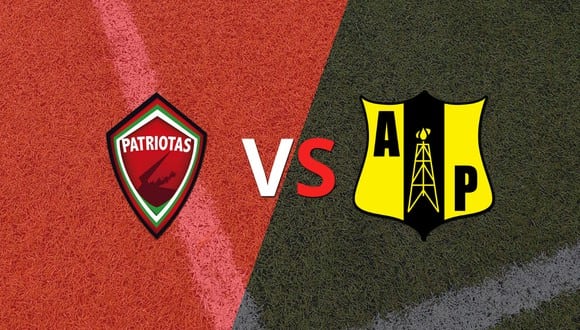 Patriotas FC y Alianza Petrolera empatan 0-0 al final del primer tiempo