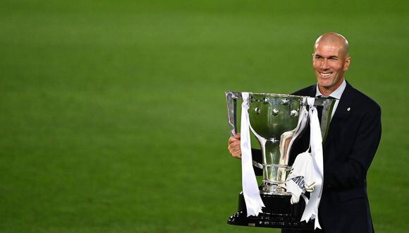 Zinedine Zidane habló sobre su futuro en el Real Madrid. (Foto: AFP)