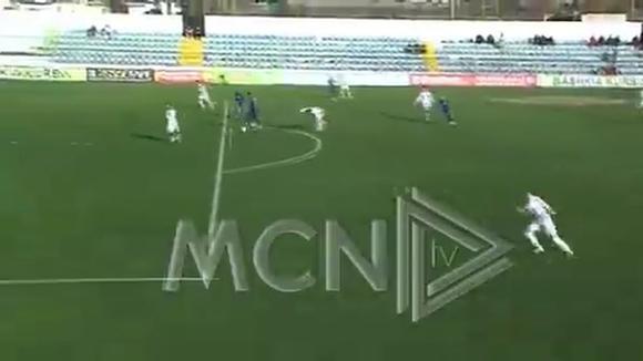 Así fue el primer gol oficial de Carlos Nazayro Rivas en el Kukesi (Video: MCN TV)