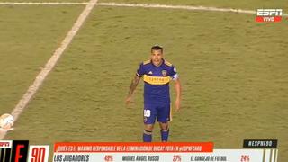 Carlos Tevez y su reacción contra dos goles a Boca Juniors [VIDEO]