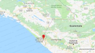 Temblor en México, jueves 05 de mayo: sismo de magnitud 4.1 en Tapachula, Chiapas