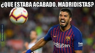 ¡Salen más memes! Así reaccionaron las redes en el Barcelona vs. Real Madrid