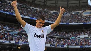 Cristiano Ronaldo cumple hoy siete años en el Real Madrid