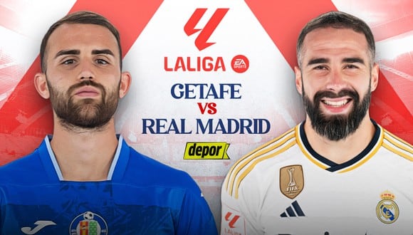 A qué hora juega Real Madrid vs. Getafe y en qué canal ver partido por LaLiga