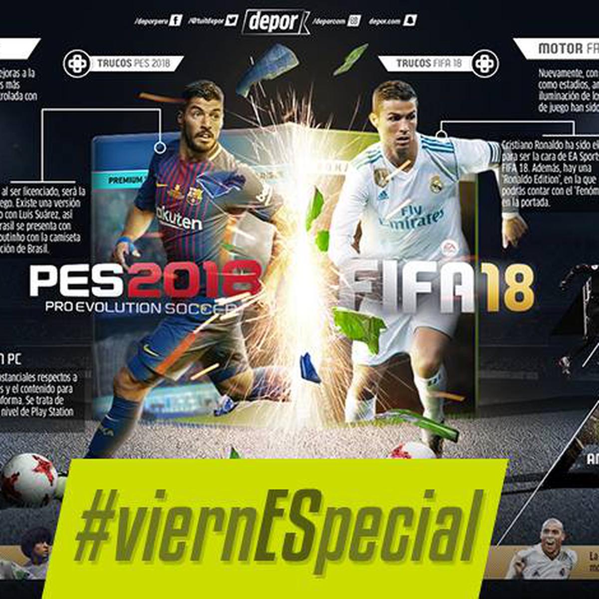 La demo de FIFA 18 llega hoy, quiere evitar que el PES 2018 le