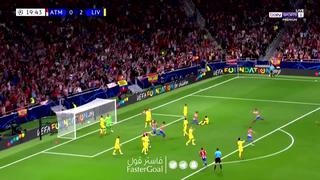 Griezmann los vuelve a meter en partido: anotó el 2-1 en Atlético de Madrid vs. Liverpool [VIDEO]