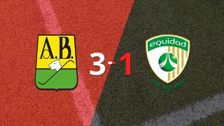 Bucaramanga vence 2-1 a La Equidad