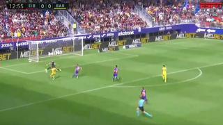 ¡La conexión francesa! El golazo de Griezmann al Eibar tras quirúrgico pase largo de Lenglet [VIDEO]