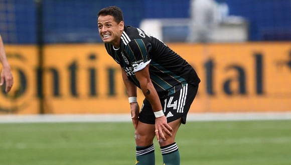 Javier Hernández es el máximo goleador de la MLS 2021 con siete anotaciones (Foto: Getty Images)