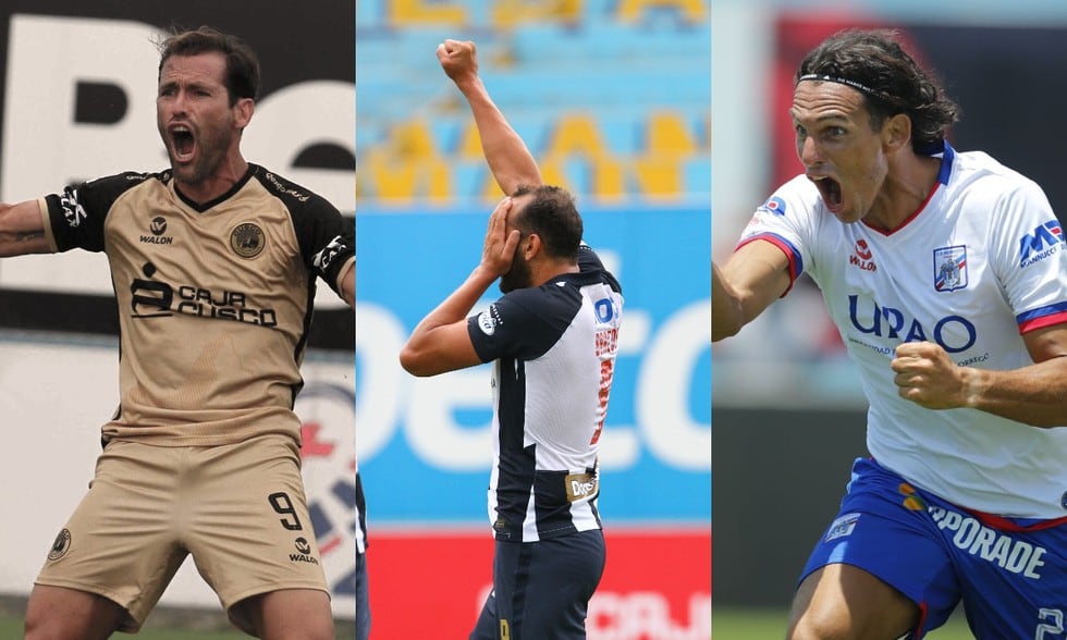 Mauricio Montes, Hernán Barcos y José Carlos Fernández son los jugadores más veteranos en anotar. (Fotos: Liga)