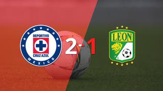 León no pudo en su visita a Cruz Azul y perdió 2 a 1
