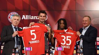Bayern Munich presentó a Mats Hummels y Renato Sanches como grandes fichajes