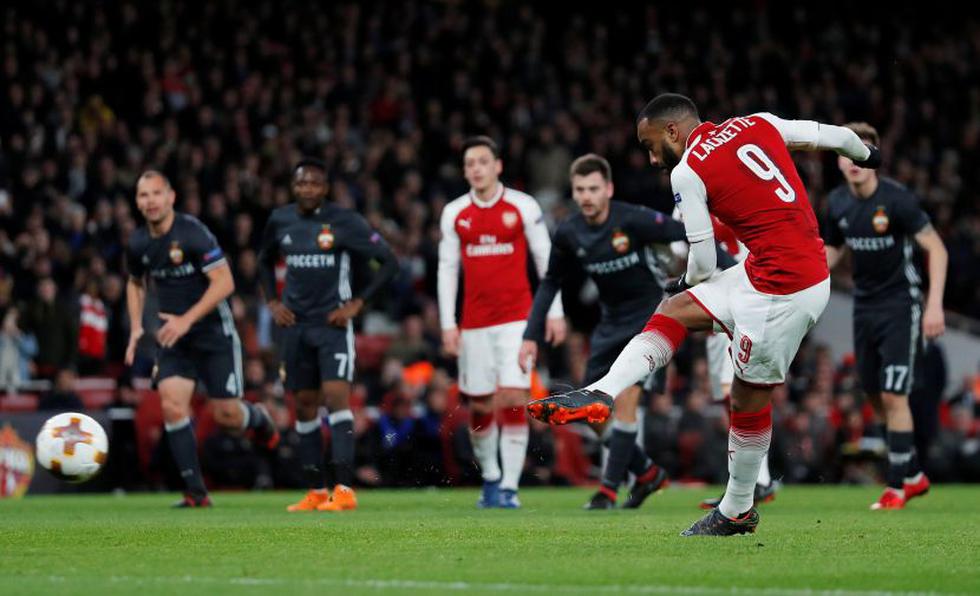 arsenal vs cska moscu goles resumen