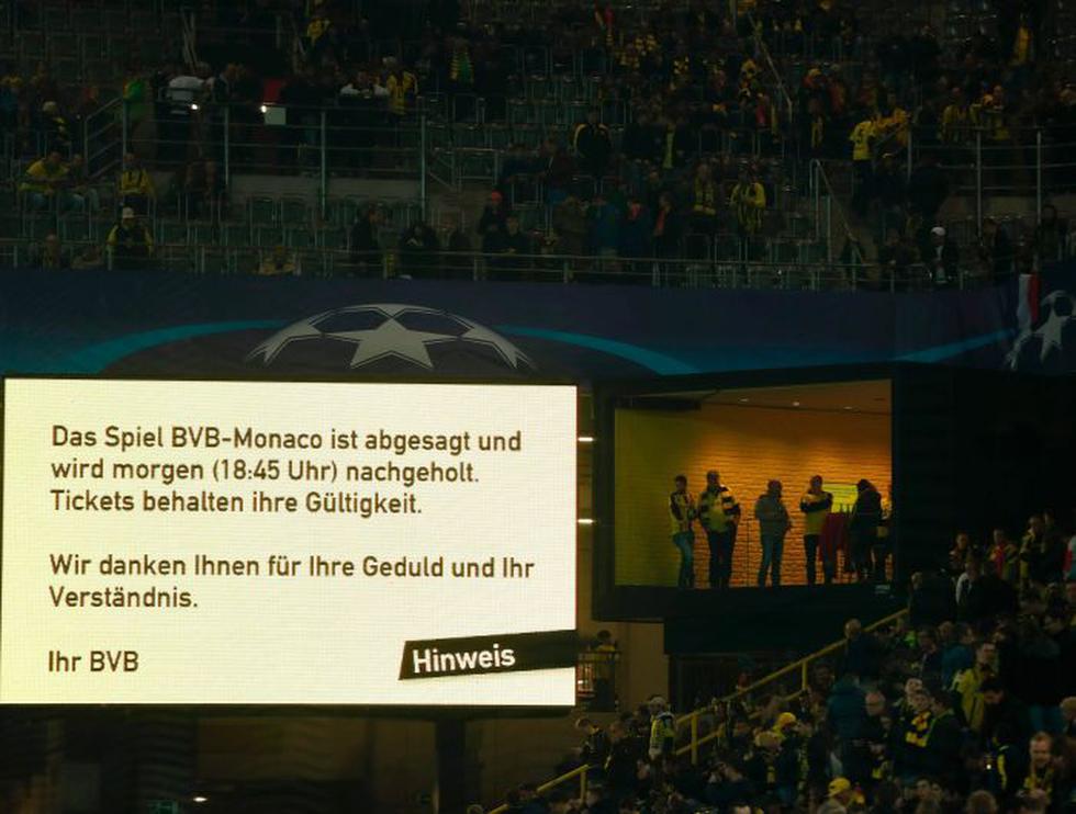 Borussia Dortmund: los alrededor de la explosión y cómo vivió el estadio la suspensión del partido. (Foto: AFP / Reuters9