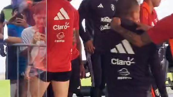 Oliver Sonne en entrenamientos de Perú. (Video: José Varela)