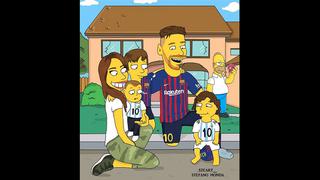 Desde Leo Messi hasta Lautaro Martínez: así lucen los cracks del fútbol en versión de Los Simpsons [FOTOS]