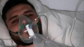 Causó tensión: Icardi explicó la fotografía donde sale con una máscara de oxigeno