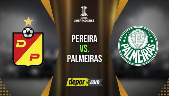 Deportivo Pereira vs. Palmeiras por la Copa Liberadores. (Diseño: Depor)