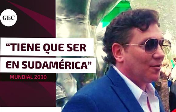 Alejandro Domínguez y la candidatura de Sudamérica para el Mundial 2030