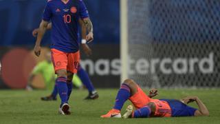 ¡Lo lamenta todo Colombia! La lesión de Luis Muriel que hizo que salga cambiado ante Argentina [VIDEO]