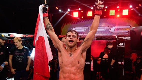 MMA: Óscar Ravello enfrentará al brasileño ‘Pezao’ en el evento estelar del FFC 58. (Difusión)