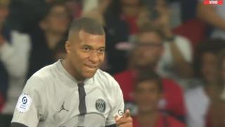 Humillación: triplete de Mbappé para el 7-1 de PSG sobre Lille [VIDEO]
