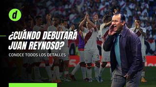 Juan Reynoso: conoce cuándo será su primer partido al mando de la selección peruana