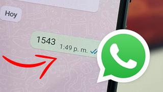 Qué significa el número “1543″ en WhatsApp