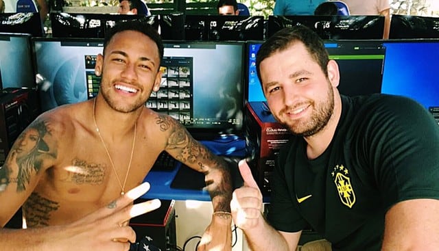 Neymar jugando con SK Gaming (Foto: SK Gaming)