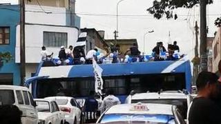 A alentar con todo: la caravana de Alianza Lima en la previa del duelo ante Sport Huancayo [VIDEO]