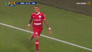 Rápidos y furiosos: gol de Alexi Gómez para la 'U' antes de cumplirse el primer minuto