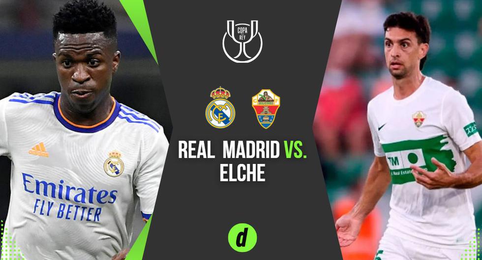 DIRECTV, Real Madrid vs. Elche EN VIVO HOY: juegan por los octavos de Copa del Rey