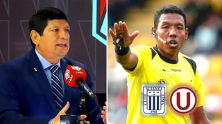 Lozano defiende designación de Edwin Ordoñez para la final: “Tenemos que respetar a nuestros árbitros” 