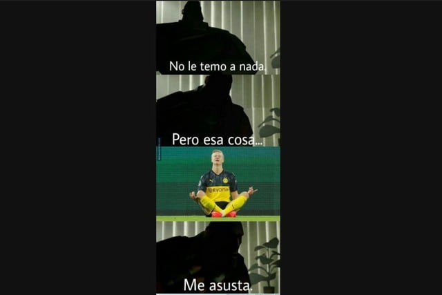 Los goles de Erling Haaland ha generado una gran ola de memes en redes sociales como Facebook y Twitter. (Fotos: Difusión)