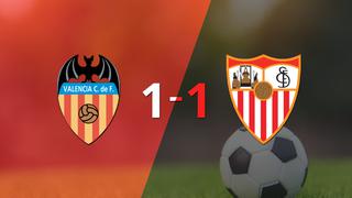 Goleada 1 a 0 de Sevilla a Valencia