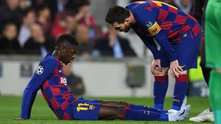 A dos meses de romperse un tendón: Dembélé continúa recuperándose de su lesión en el Barcelona