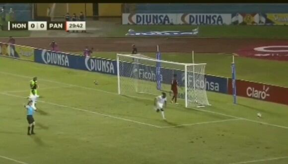Abre el marcador: gol de Alberth Elis para Honduras vs. Panamá en Eliminatorias.