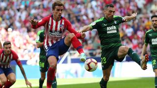 Borja lo salvó: Atlético de Madrid no pasó del empate 1-1 ante Eibar por la Liga Santnader 2018