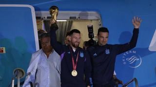 La Copa volvió a Sudamérica: así fue la llegada del campeón mundial a Argentina