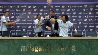 Esto se descontroló: la loca celebración del Real Madrid en la sala de prensa [VIDEO]