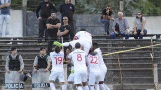 La celebración más dolorosa: imágenes del terrible momento donde un gol dejó ensangrentado a jugador de Nacional