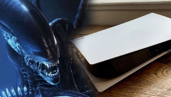 ¡PS5 al estilo Alien! Crean un diseño inspirado en el Xenomorfo