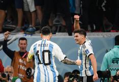 Julián Álvarez analizó la victoria de Argentina: “Sufrimos un poco, pero lo importante era ganar”