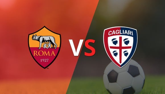 ¡Ya se juega la etapa complementaria! Roma vence Cagliari por 1-0