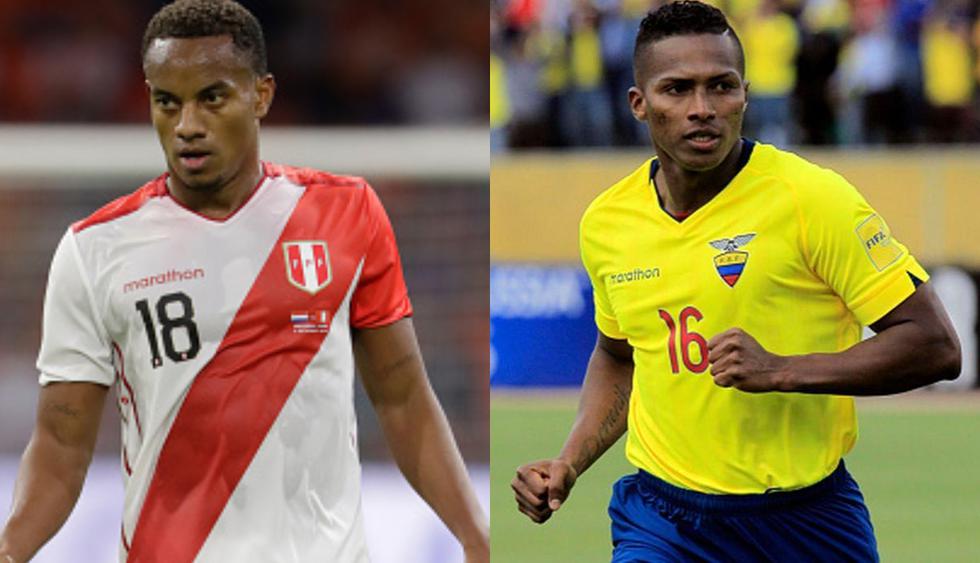 Perú vs. Ecuador mostrará duelos individuales muy interesantes. (Fotos: Getty Images)