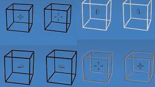 Tienes 10 segundos para contestar si los cubos se mueven en este test visual