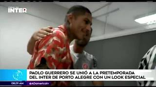 Paolo Guerrero es recibido con admiración en Inter