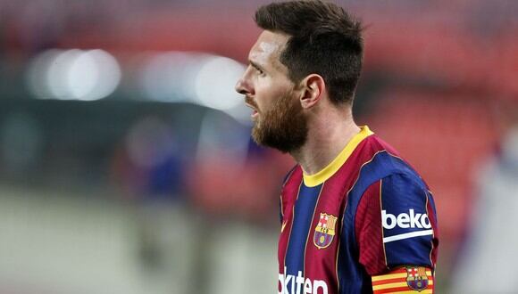 Lionel Messi se refirió a la posibilidad de volver a Barcelona. (Foto: EFE)