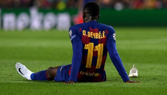 Ousmane Dembélé lleva 10 goles en lo que va de la temporada. (Foto: AFP)